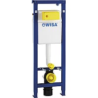 WISA XT WC inbouwreservoir voor frontbediening 112-132x38x14-20 cm