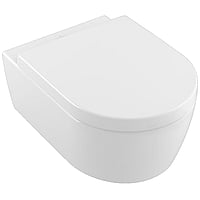 Villeroy & Boch Avento CombiPack hangend toilet diepspoel CeramicPlus Directflush inclusief toiletzitting met softclose en quickrelease, wit