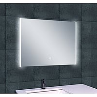 Sub Duo-LED spiegel met dimbare LED-verlichting en spiegelverwarming 80x60 cm