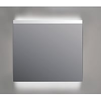 Sub spiegel met verlichting 100x3x70 cm, aluminium