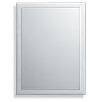 Plieger spiegel rechthoekig met bevestiging en facetrand 40x50 cm