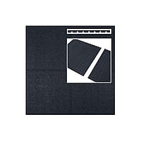 IKO rubbtegel zwart 50x50x3cm