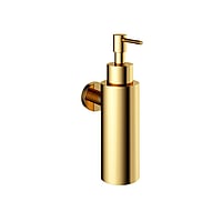 Hotbath Cobber zeepdispenser wandmodel 17,8 x 5 x 10,9 cm, gepolijst messing PVD