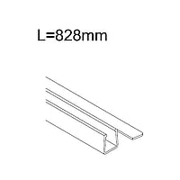 Sub Free roller lekstrip links 82,8cm.