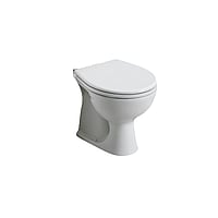 Geberit E-Con staand toilet voor duoblok 62,5 x 36 x 39 cm met AO, wit