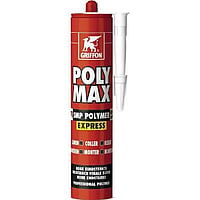 Griffon Poly max polymer express lijm koker 435 gram, wit