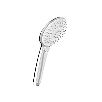 HSK Shower&Co handdouche rond met aquaswitch zonder doucheslang, chroom/wit