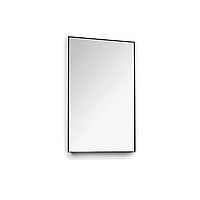 Sub 16 spiegel 80 x 80 cm, mat zwart