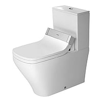 Duravit DuraStyle staande wc-combinatie voor SensoWash® met WonderGliss, wit