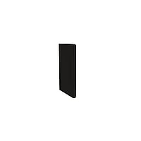 Plieger Nola keramisch urinoirschot 73 x 47,5 cm, mat zwart