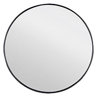 Differnz ronde spiegel Ø 65 cm, zwart