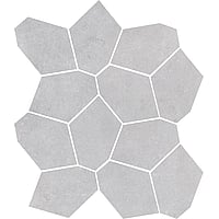 Rondine Concrete mozaiektegel 30x30x1cm, light grey