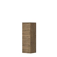 INK® half hoge kast links 1 deur met greep hout decor 35x35x106cm, naturel eiken