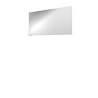 Proline Xcellent spiegelkast met 2 dubbel gespiegelde deuren 120 x 60 x 14 cm, mat wit
