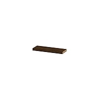 INK wandplank in houtdecor 3,5cm dik voorzijde afgekant voor ophanging in nis 60x20x3,5cm, koper eiken