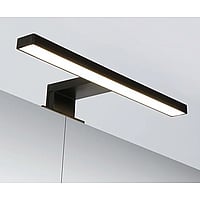 LED 011 opbouw LED-verlichting geschikt voor spiegelkast met colour-changing en dimbaar 30 cm, mat zwart
