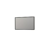 INK SP18 rechthoekige spiegel verzonken in stalen kader 80 x 140 x 4 cm, mat zwart