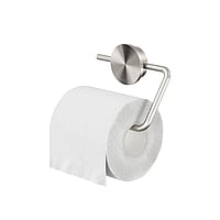 Geesa Opal toiletrolhouder zonder klep 13,8 x 1,9 x 11,3 cm, RVS geborsteld