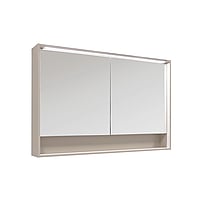 vtwonen by Detremmerie Handy Beauty spiegelkast met LED-verlichting 90 x 80 cm, mat wit