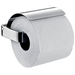 Emco Loft toiletrolhouder met klep 4,1 x 13 x 13,8 cm, rvs