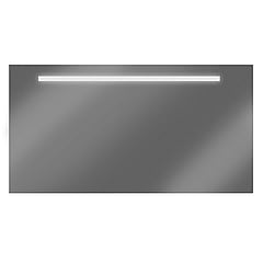 LoooX M-Line spiegel met horizontale LED-verlichting en verwarming 60x60 cm