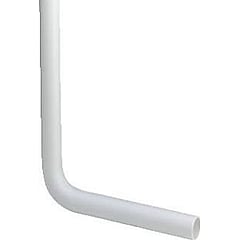 Viega PVC vloerbuis 90 graden 32x220x750 mm, wit