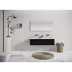 LoooX Mirror X-Line badkamerspiegel met ledverlichting, verwarming en motion sensor 160x70 cm, helder