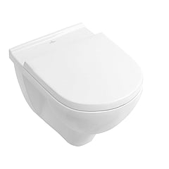 Villeroy & Boch O.novo CombiPack hangend toilet diepspoel Directflush inclusief toiletzitting met deksel en softclose en quickrelease, wit