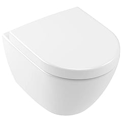 Villeroy & Boch Subway 2.0 hangend toilet diepspoel compact CeramicPlus Directflush AQUAREDUCT®, wit