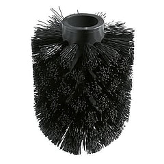GROHE Essentials reserve toiletborstelkop, zwart