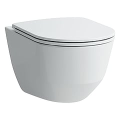 LAUFEN PRO slimseat toiletzitting met softclose en quickrelease 4,5 x 37 x 44,5 cm, wit