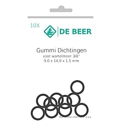 De Beer gu mm i ring 3/8" 9x14x1,5 à 10 stuks