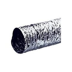 Plieger aluminiumet PVC luchtslang brandveilig ø 100 mm 1.5 meter aluminium