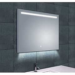 Sub Ambi One spiegel 80x60 cm met dimbare LED-verlichting en spiegelverwarming