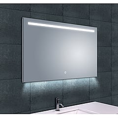 Sub Ambi One spiegel 100x60 cm met dimbare LED-verlichting en spiegelverwarming