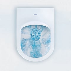 Duravit ME by Starck hangend toilet 57 cm Rimless, wit