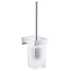 GROHE Selection Cube toiletborstelgarnituur m glazen inzet wandmodel, chroom