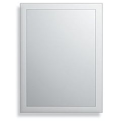 Plieger spiegel rechthoekig met bevestiging en facetrand 30x40 cm