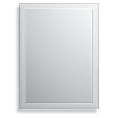 Plieger spiegel rechthoekig met bevestiging en facetrand 40x60 cm