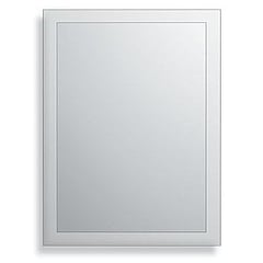 Plieger spiegel rechthoekig met bevestiging en facetrand 60x80 cm