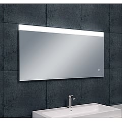 Wiesbaden Single spiegel met LED-verlichting met spiegelverwarming 120x60 cm