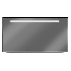 LoooX Black Line spiegel met geïntegreerde LED-verlichting 60 x 120 cm