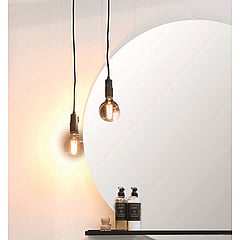 Rivo hanglamp LED tbv plafond, mat zwart