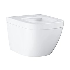 GROHE Euro Ceramic hangend toilet compact randloos PureGuard PowerFlush, Alpine Wit