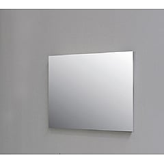 Sub Top spiegel rechthoek op aluminium frame 60x3x80cm, aluminium