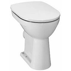 Jika Lyraplus verhoogd staand toilet PK vlakspoel +6cm 4GT, wit