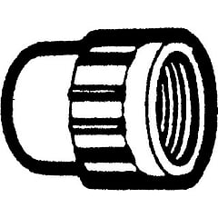 Akatherm lijmfitting met 2 aansluiting 427, PVC-U, aansluiting 1 lijmmof, rechte koppel