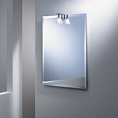 Silkline spiegel rechthoekig met facetrand 25mm montage staand 60x60 cm