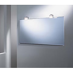 Silkline spiegel rechthoekig met facetrand 4mm montage staand 80x50 cm