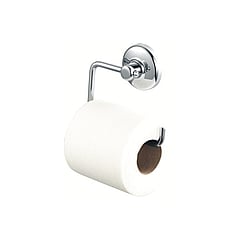 Geesa Hotel toiletrolhouder zonder klep 13 x 3,8 x 11,5 cm, chroom